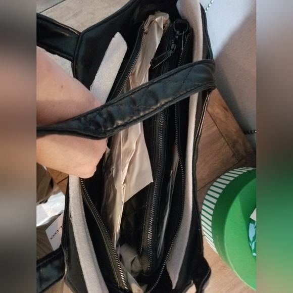 Aldo Zinia Black Quilted Women's Tote Bag - Picture 8 of 16